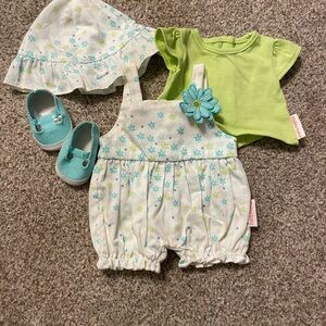 2016 American Girl Bitty Baby Daisy Petals Outfit
